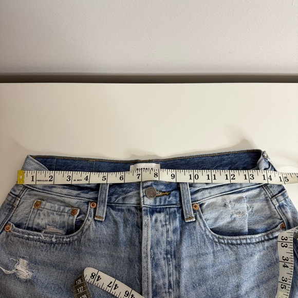 Pistola Charlie High Rise Straight Distressed Jeans size 29 - Picture 11 of 13